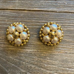 Vintage Chanel Clip-On Earrings